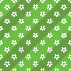 Soccer of football field background vector