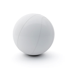 Basketball-Ball on White Background