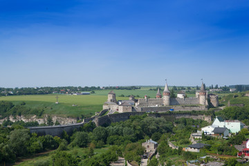 Old Castle in Kamyanets-Podilsky, Ukraine