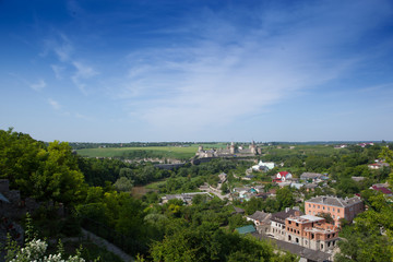 Fototapeta premium Old Castle in Kamyanets-Podilsky, Ukraine
