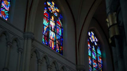 Interior of the church