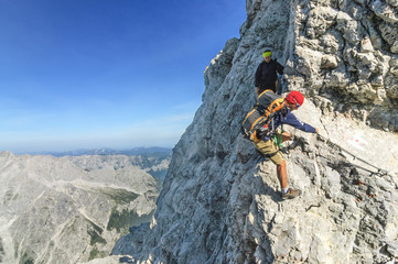 Klettersteig am Watzmann