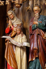 Fototapeta na wymiar The Holy Family 4