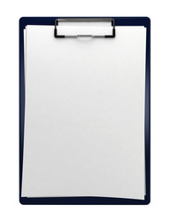 Blue clipboard