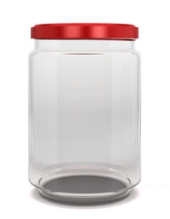 Glass jar