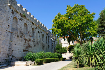 Obraz premium The Palace of Diocletian in Split, Croatia