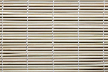 Fragment of bamboo mat