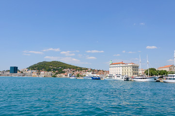 Cityscape of Split in Croatia