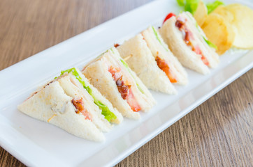 Club sandwiches