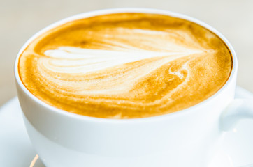 Latte coffee