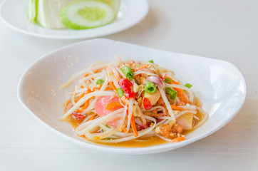 green papaya salad