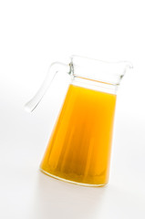 Orange juice glass
