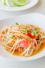 green papaya salad