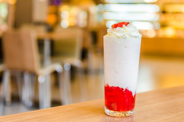 Strawberry smoothie