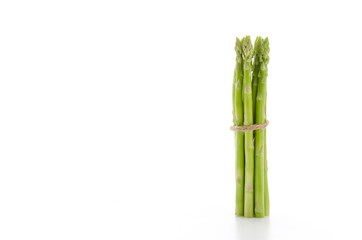 asparagus isolated on white