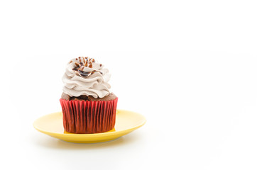 Cupcakes isolated on white background