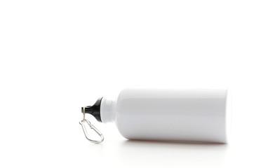 Bottle water isolated on white