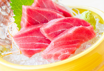 Tuna sashimi