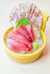 Tuna sashimi