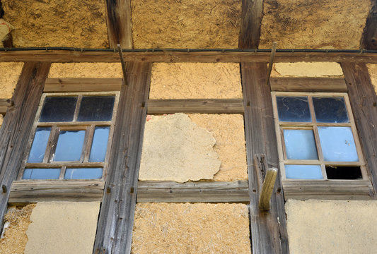 Bauernhaus aus Lehm