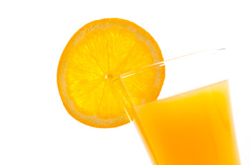 Orange juice glass