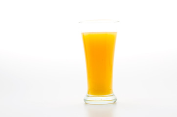 Orange juice glass