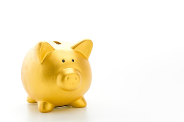 Piggybank isolated on white background