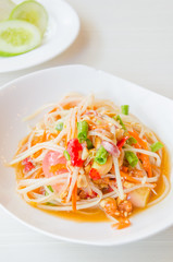 green papaya salad