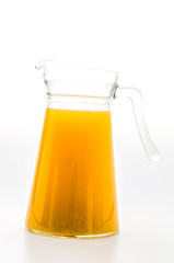 Orange juice glass