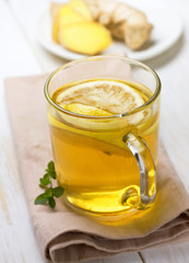 lemon-ginger tea