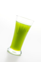 Kiwi juice glass
