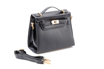 Handbag isolated white background
