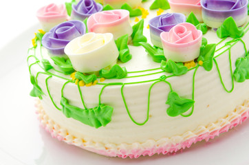 Flower cakes