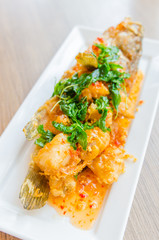 Fried fish
