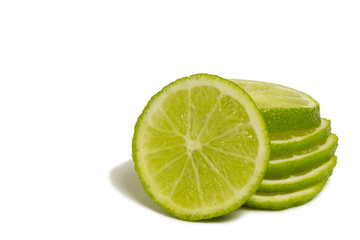 Lime Sliced