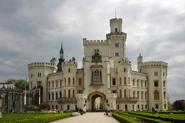 Fototapeta premium Castle Hluboka nad Vltavou