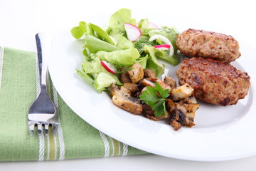 Roasted meatballs
