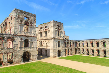 Krzyztopor castle near Opatow, Poland