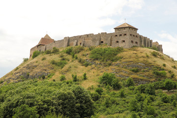 Fototapeta na wymiar Burg Sümeg in Ungarn