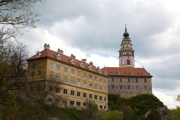 Fototapeta na wymiar Schloss in Böhmisch Krumau