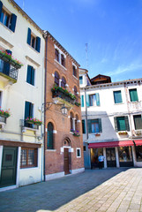 The house of Antonio Lucio Vivaldi. Venice, Italy
