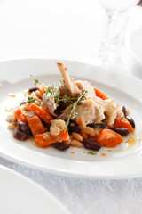 rabbit with vegetables