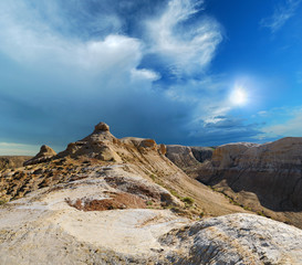 slopes of the plateau Shalkar-Nura
