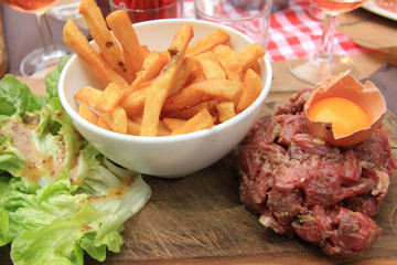 tartare de boeuf