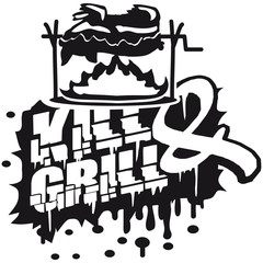 Kill & Grill Barbecue Graffiti