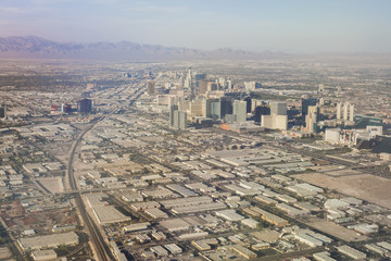 Suburbans of Las Vegas. Aerial View