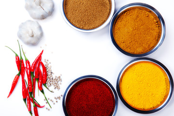curry powder with chili ,garlic,pepper ingredients