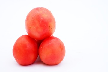 Fototapeta na wymiar Beautiful fresh tomato
