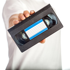 VHS video tape cassete