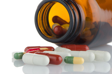 Pills from bottle